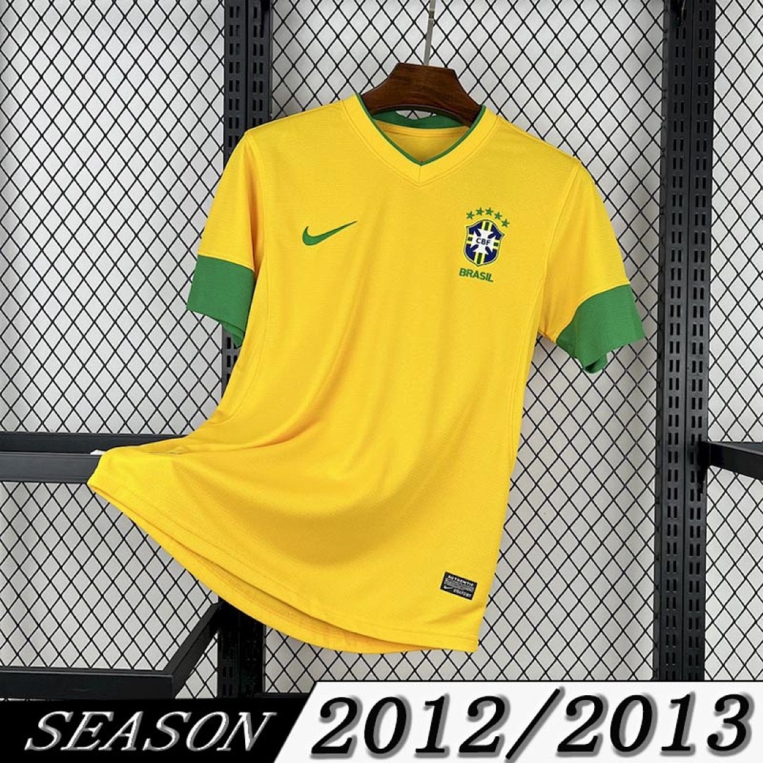 Camisola Retrô Seleção Brasileira 2012