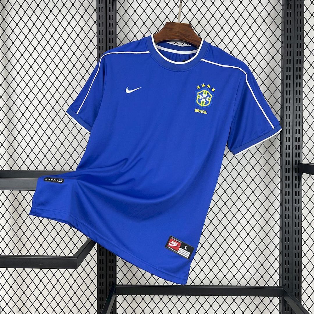 Camisola Retrô Seleção do Brasil 1998 3