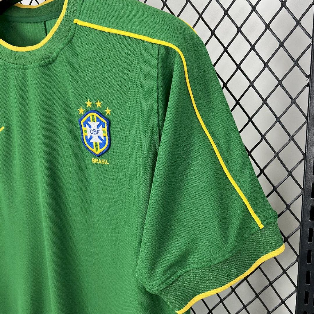 Camisola Retrô Seleção Brasileira 1998 Guarda-Redes 3