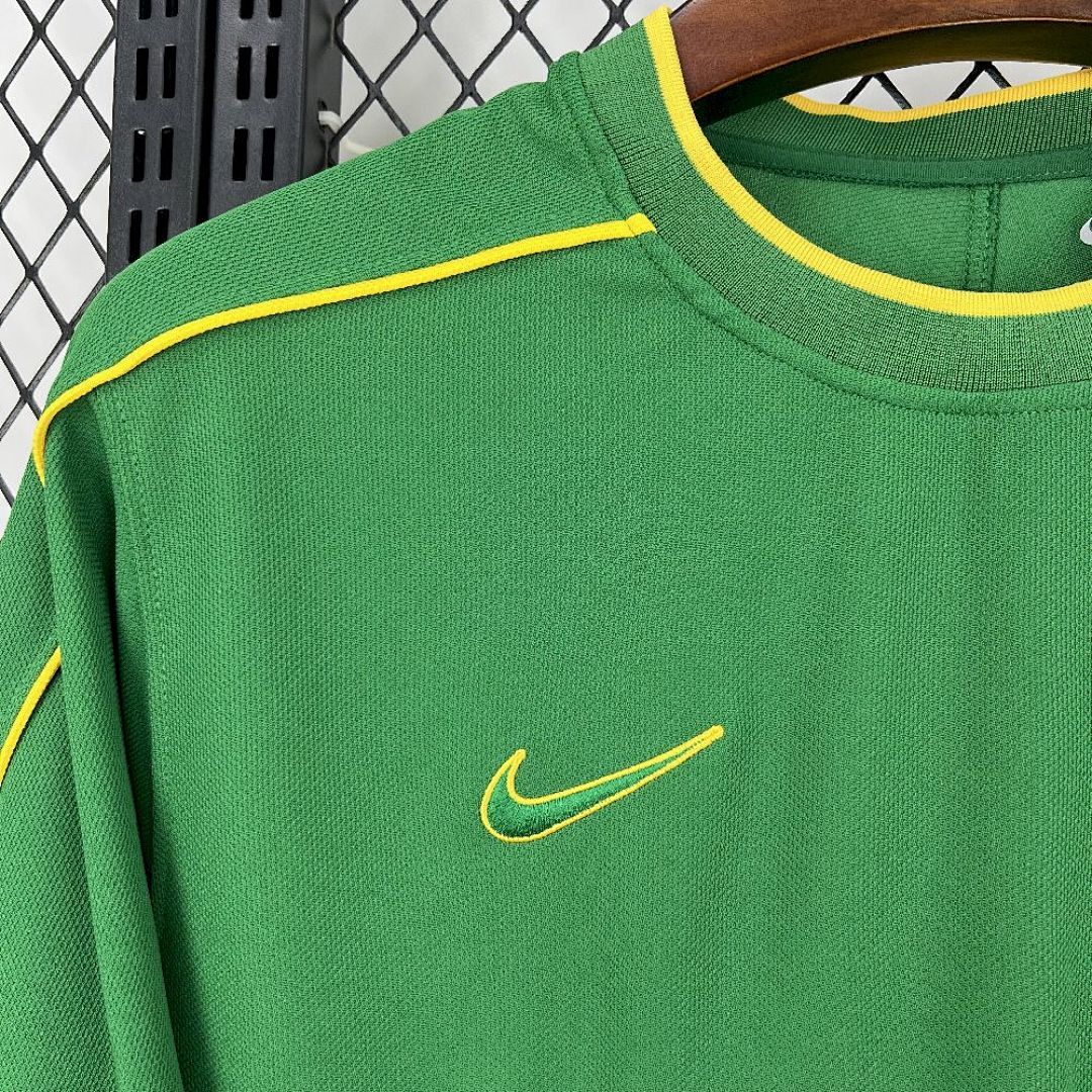 Camisola Retrô Seleção Brasileira 1998 Guarda-Redes 4