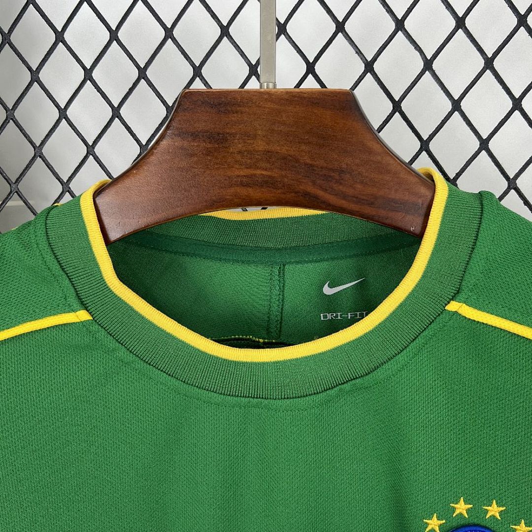 Camisola Retrô Seleção Brasileira 1998 Guarda-Redes 5