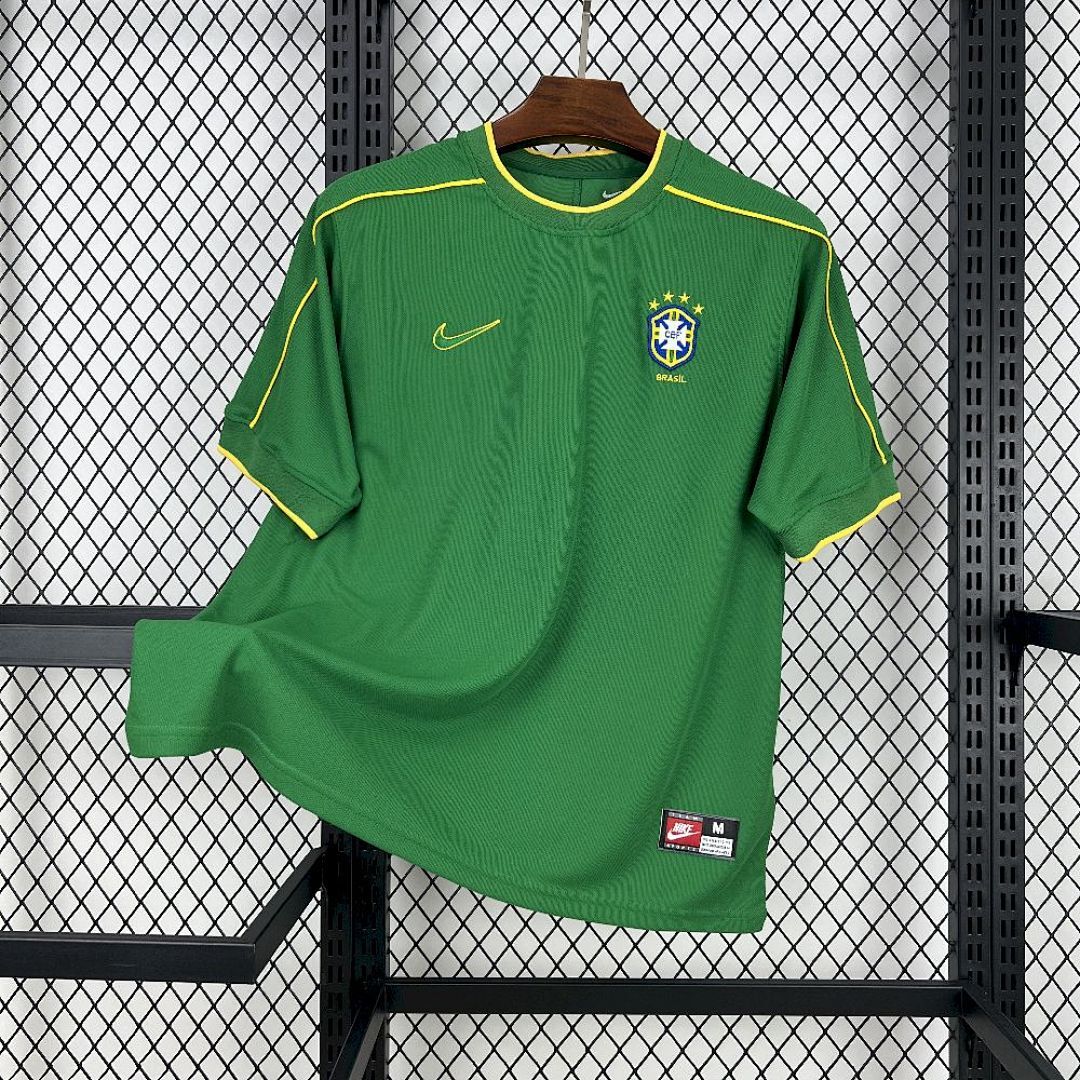 Camisola Retrô Seleção Brasileira 1998 Guarda-Redes 6