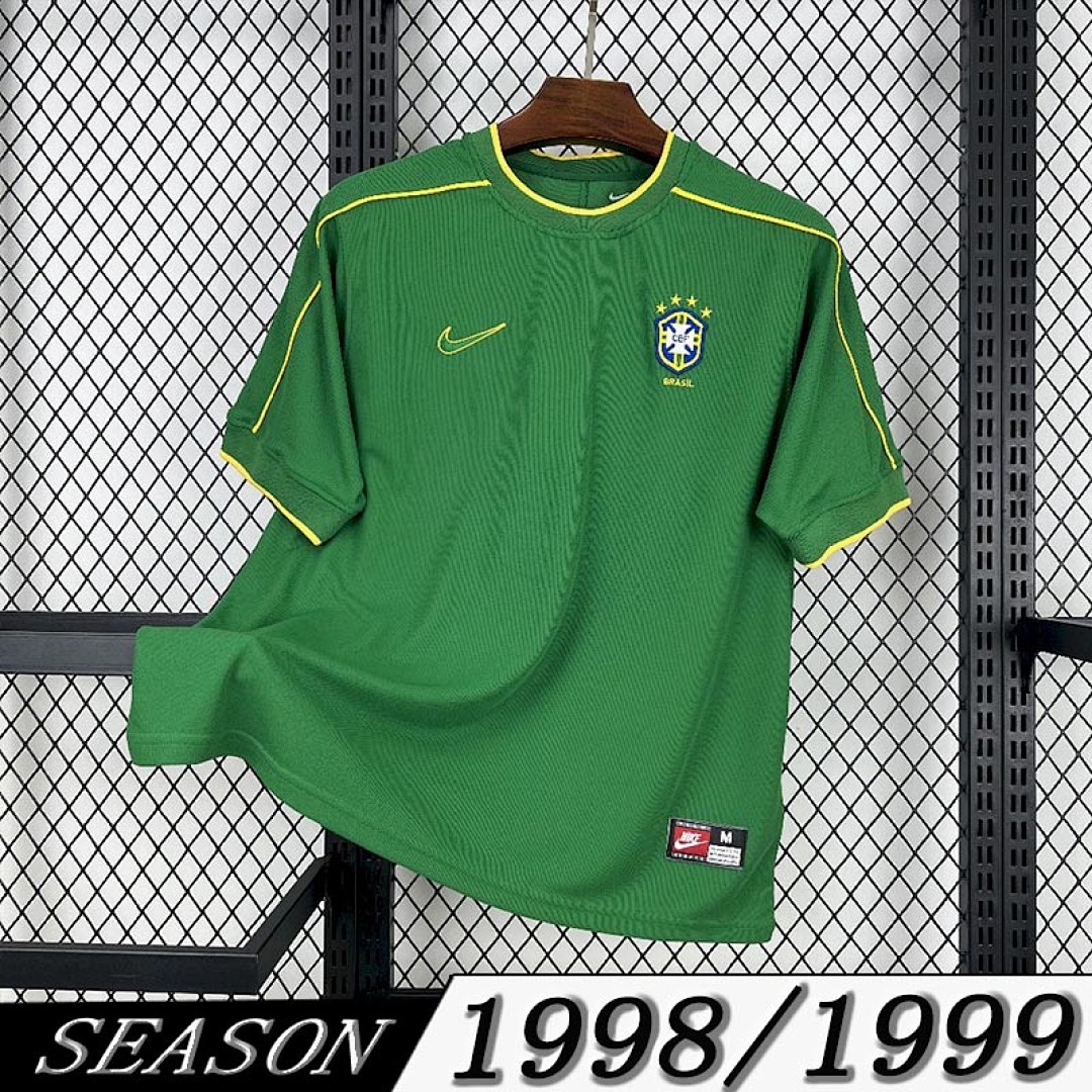 Camisola Retrô Seleção Brasileira 1998 Guarda-Redes 1