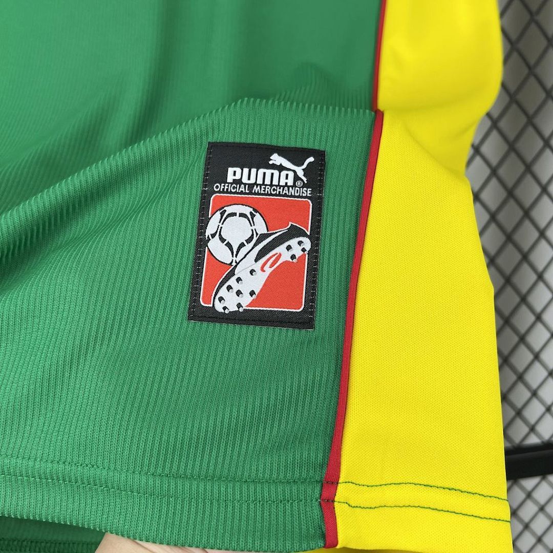 Camisola Retrô Seleção Camarões 1998 2