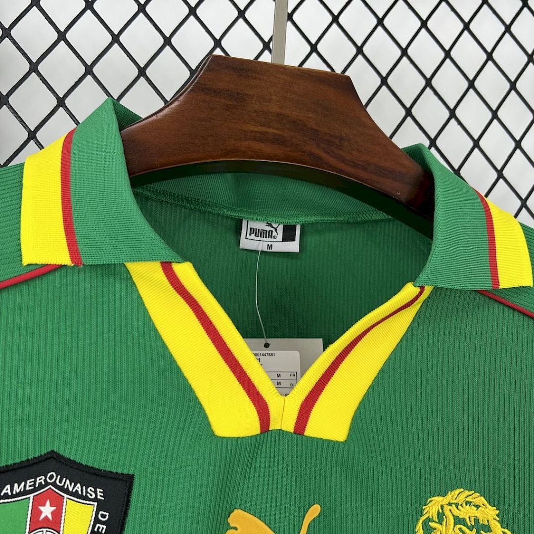 Camisola Retrô Seleção Camarões 1998 5