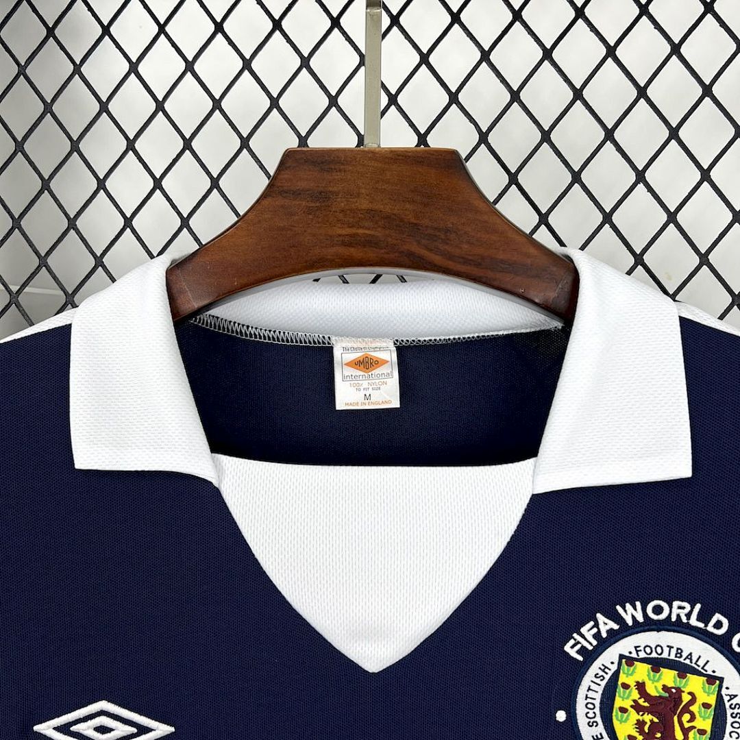 Camisola Retrô Seleção Escócia 1978 6