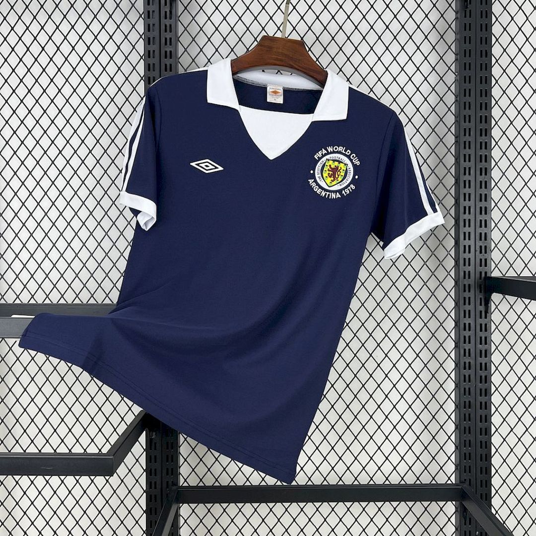 Camisola Retrô Seleção Escócia 1978 7