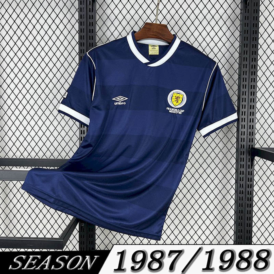 Camisola Retrô Seleção Escócia 1987 1