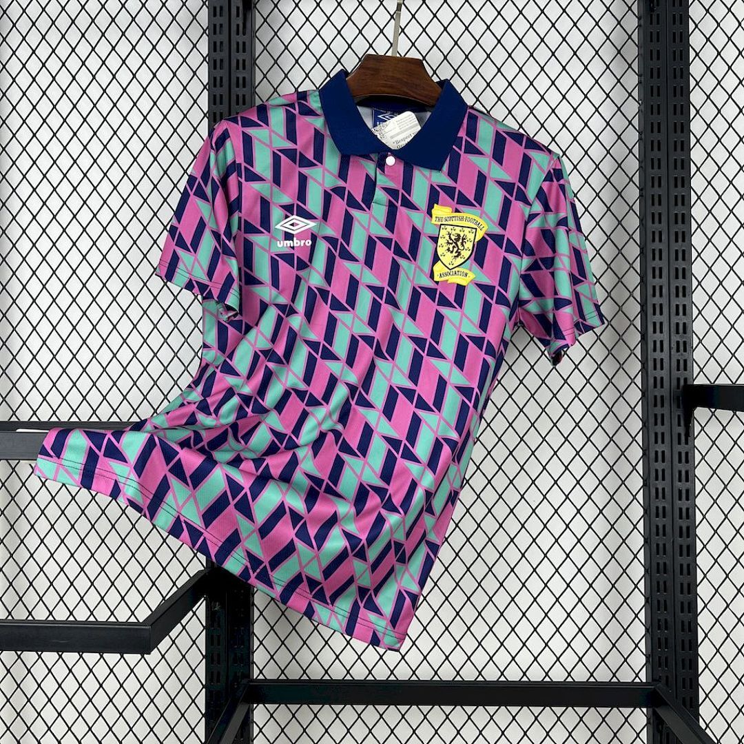 Camisola Retrô Seleção Escócia 1988 6