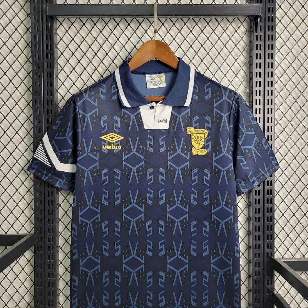Camisola Retrô Seleção Escócia 1992 3