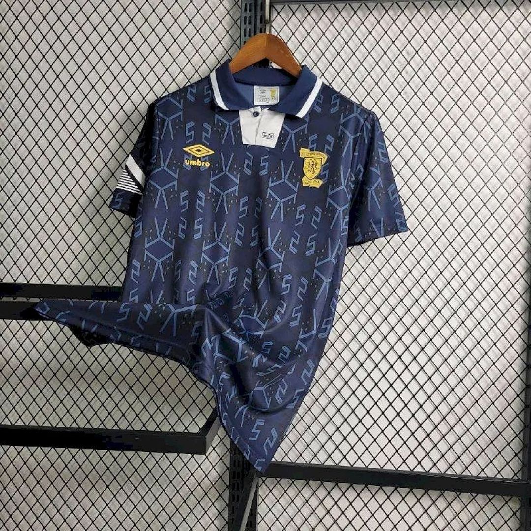 Camisola Retrô Seleção Escócia 1992 5