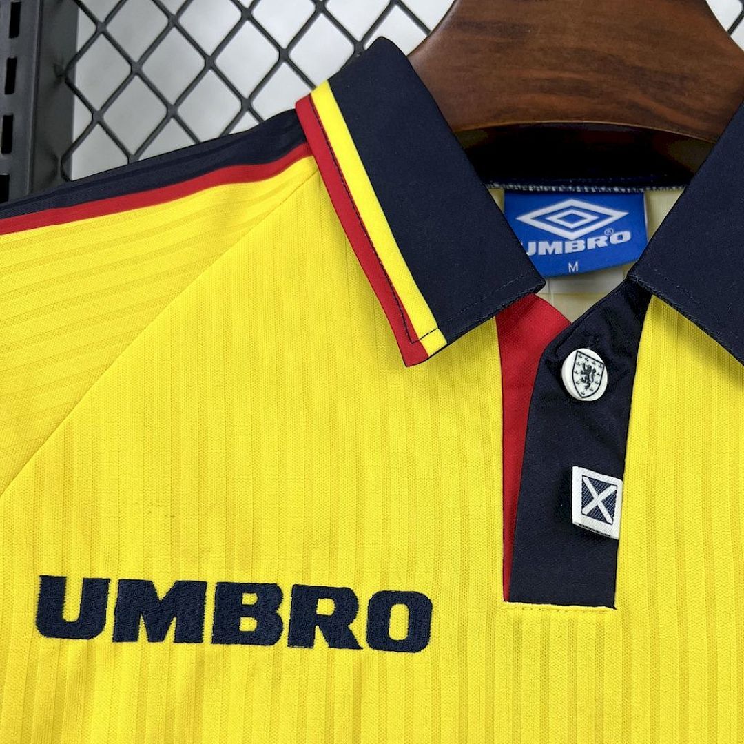 Camisola Retrô Seleção Escócia 1996/98 Away 4