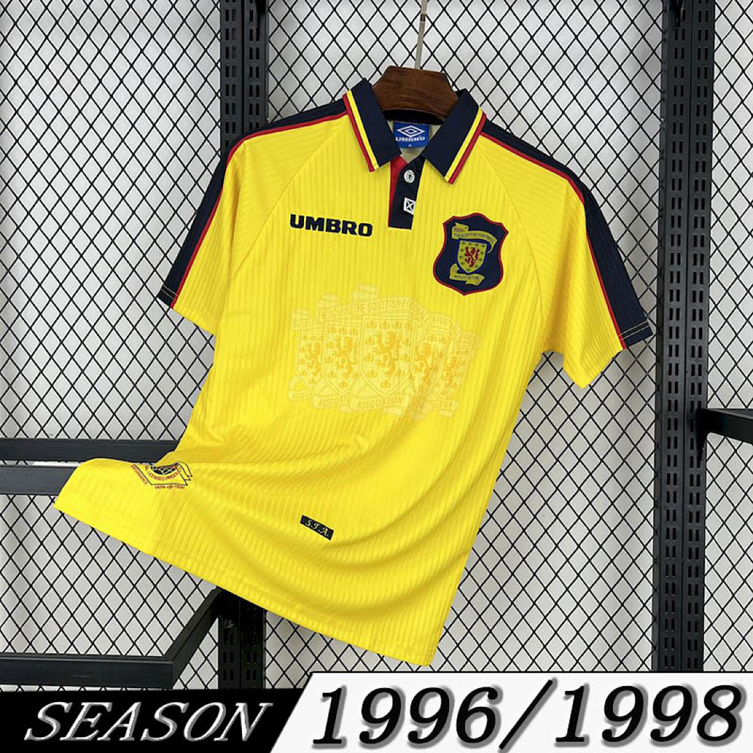 Camisola Retrô Seleção Escócia 1996/98 Away 1