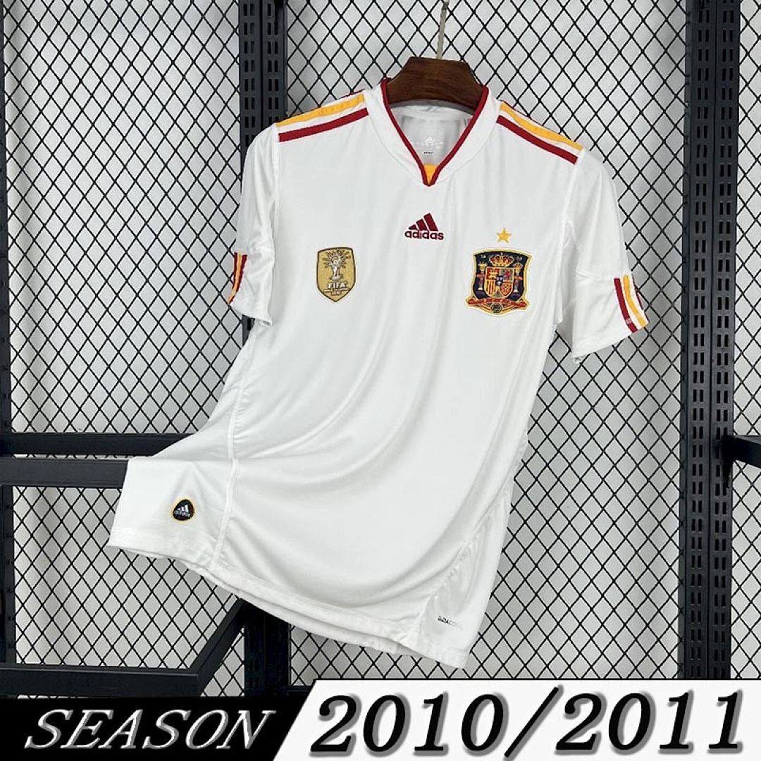 Camisola Retrô Espanha Away 2010 1