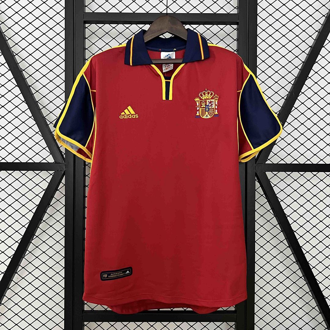 Camisola Retrô Espanha 2000/01 2