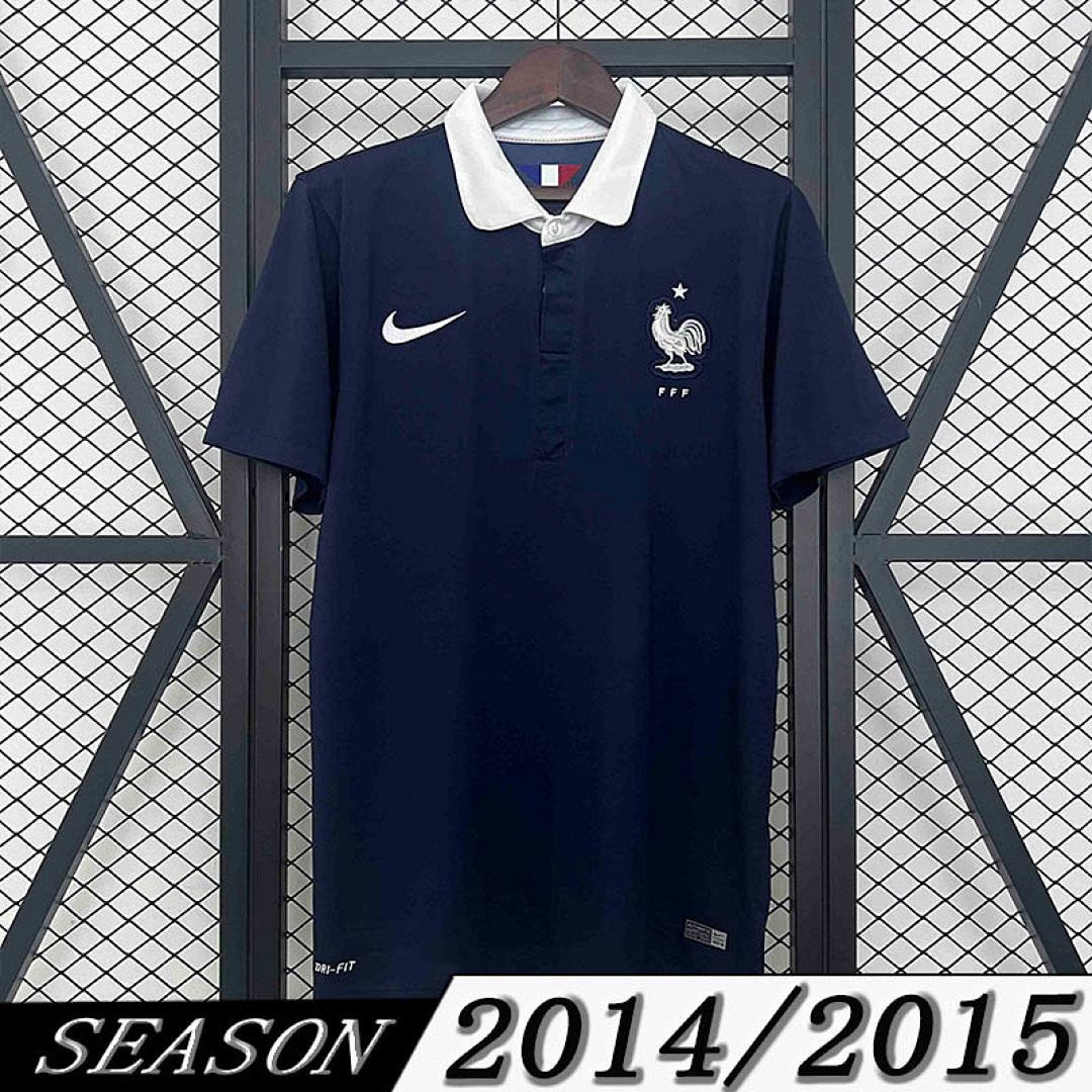 Camisola Retrô França 2014/15