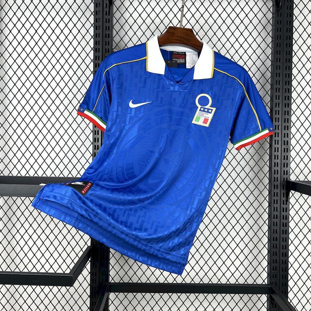 Camisola Retrô Itália Home 1995 4