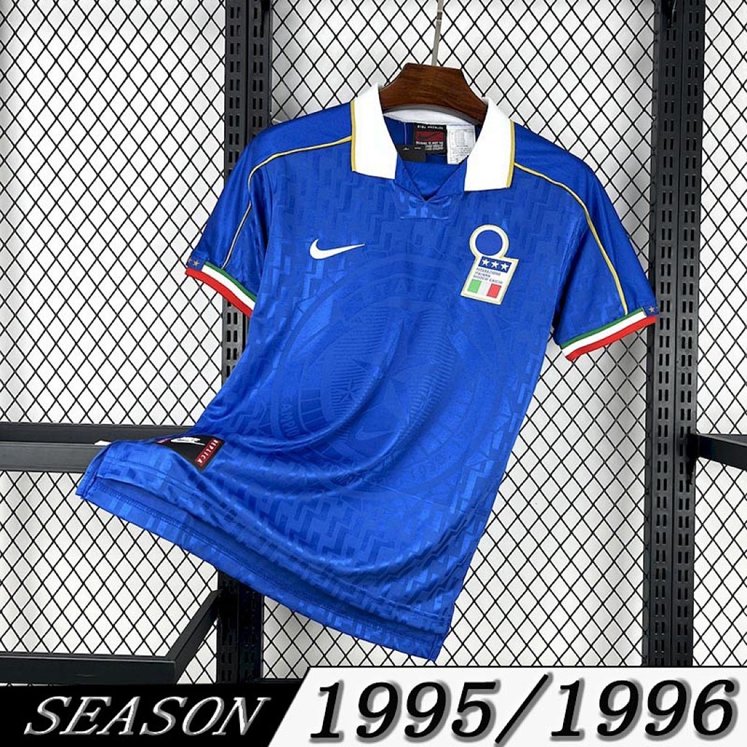 Camisola Retrô Itália Home 1995 1