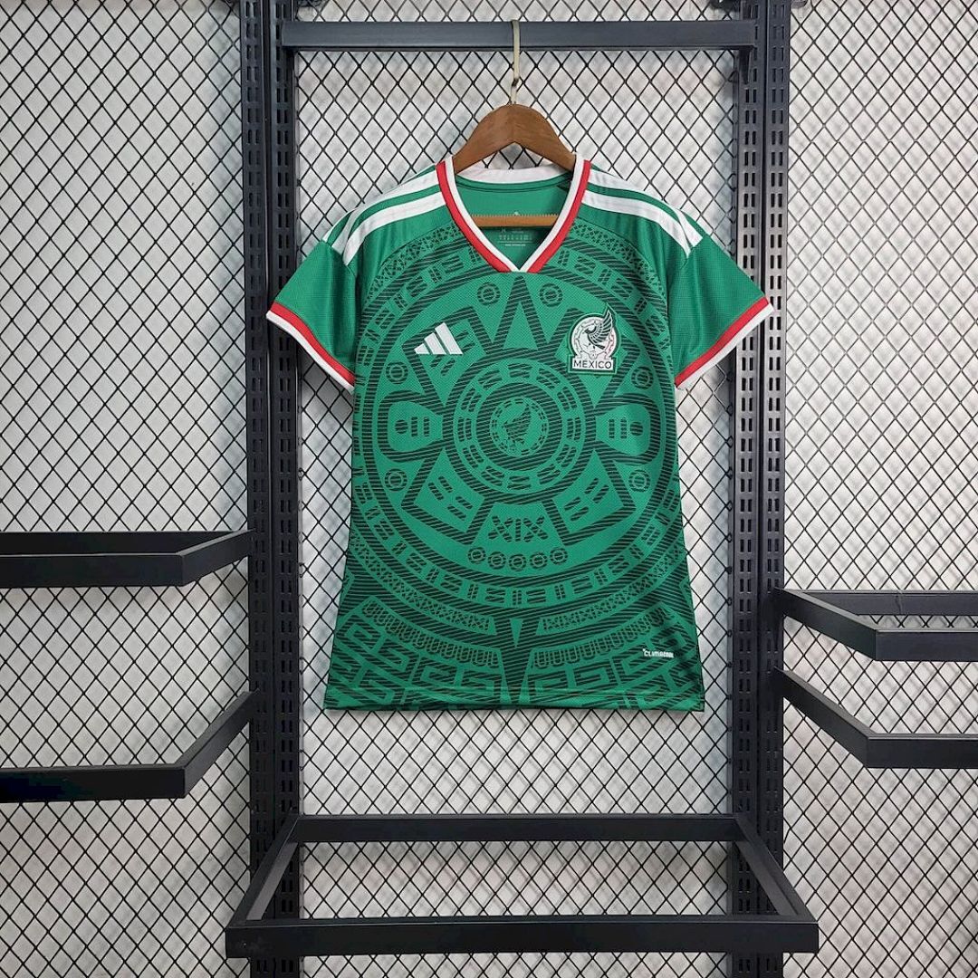 Camisola México Feminina Home 2025/26 1