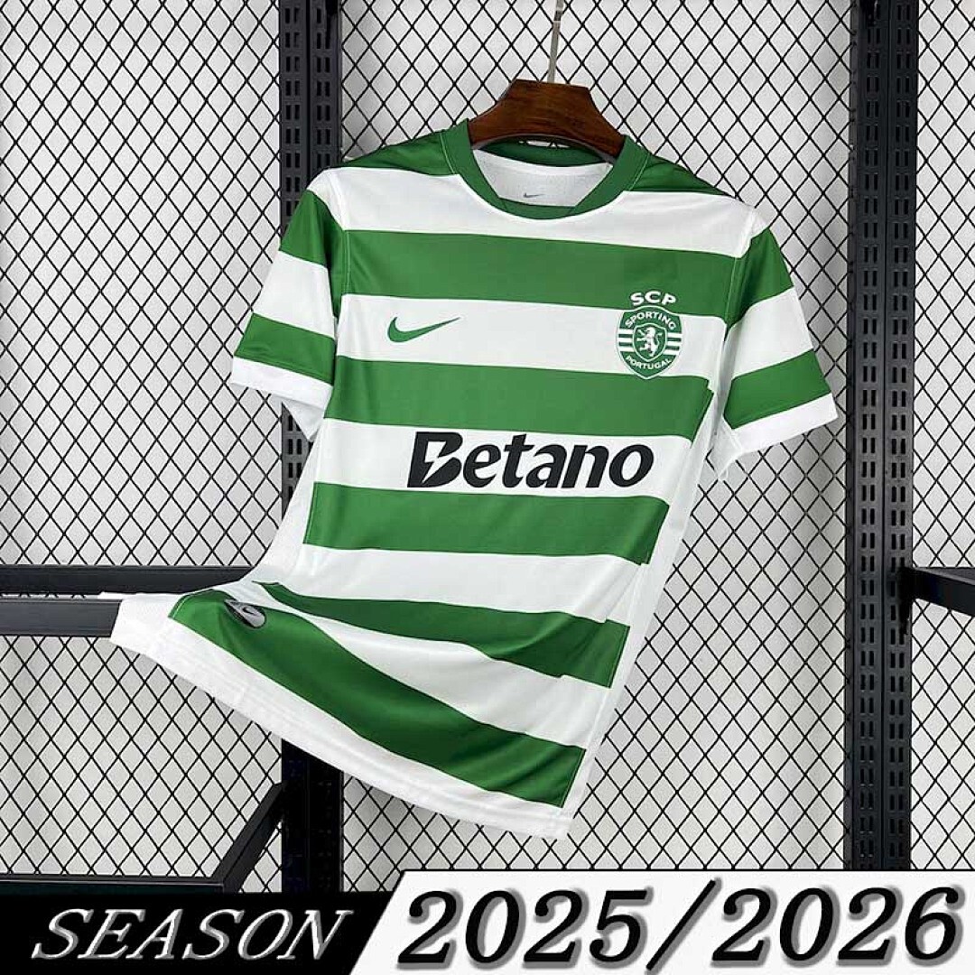 Camisola Sporting Lisbon Home 2025/26