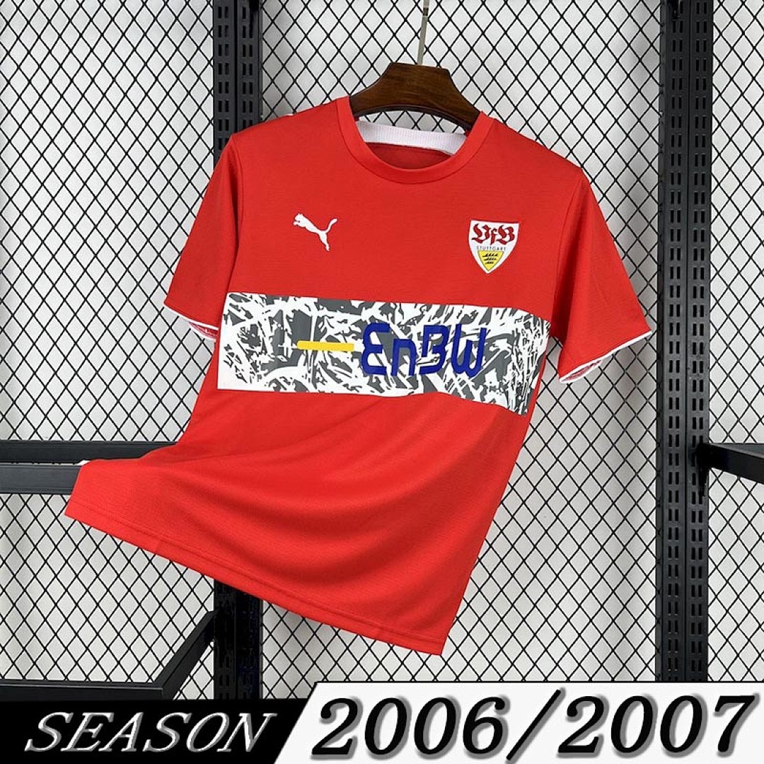 Camisola Retrô VfB Stuttgart 2006/07 Away