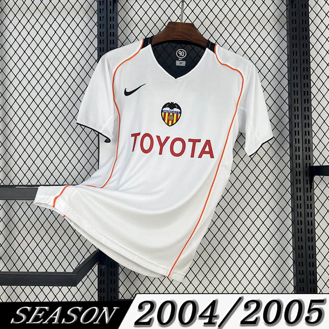 Camisola Retrô Valencia CF 2004/05 1