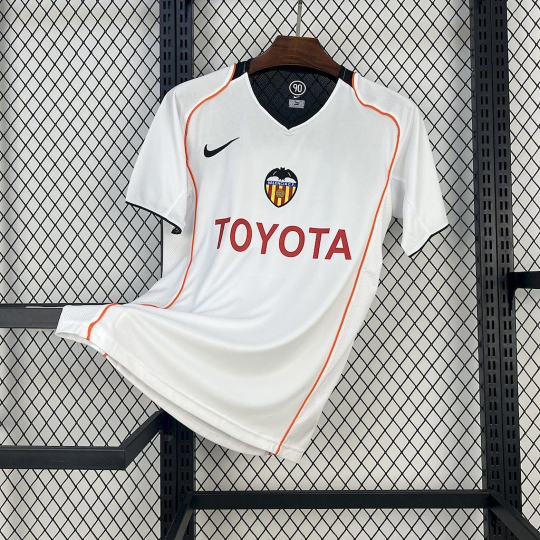 Camisola Retrô Valencia 2004/05 6