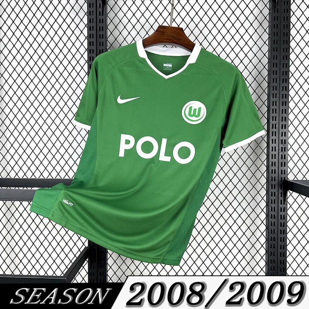 Camisola Retrô VfL Wolfsburg 2008/09 1