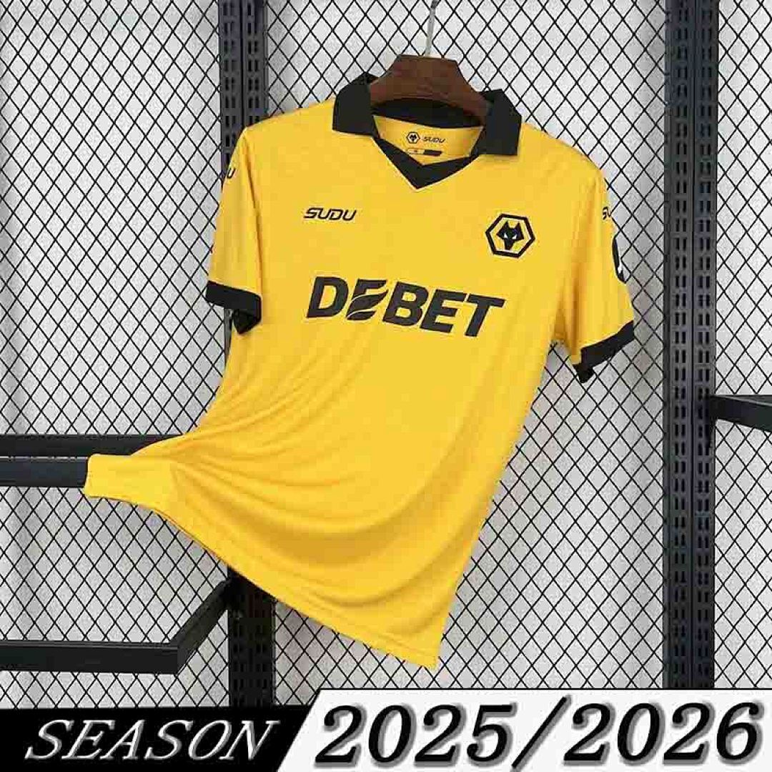 Camisola Wolverhampton Wanderers Home 2025/26