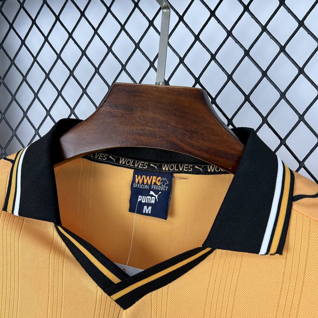 Camisola Retrô Wolverhampton Wanderers 1998/99 4