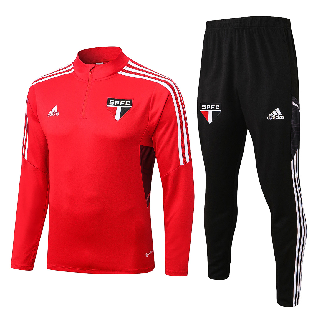 Fato de Treino Sao Paulo Manga Longa 2026/27 — Vermelho 2