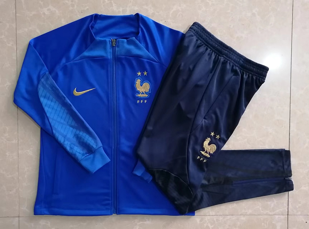 Casaco Seleção da França 2026/27 — Azul Colorido 2