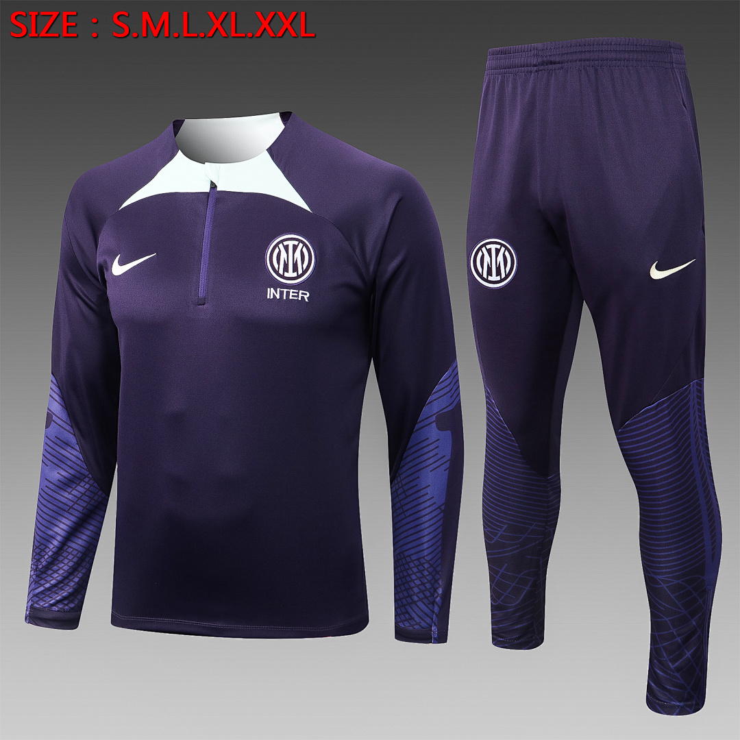 Fato de Treino Inter Milan Manga Longa 2026/27 — Roxo 1