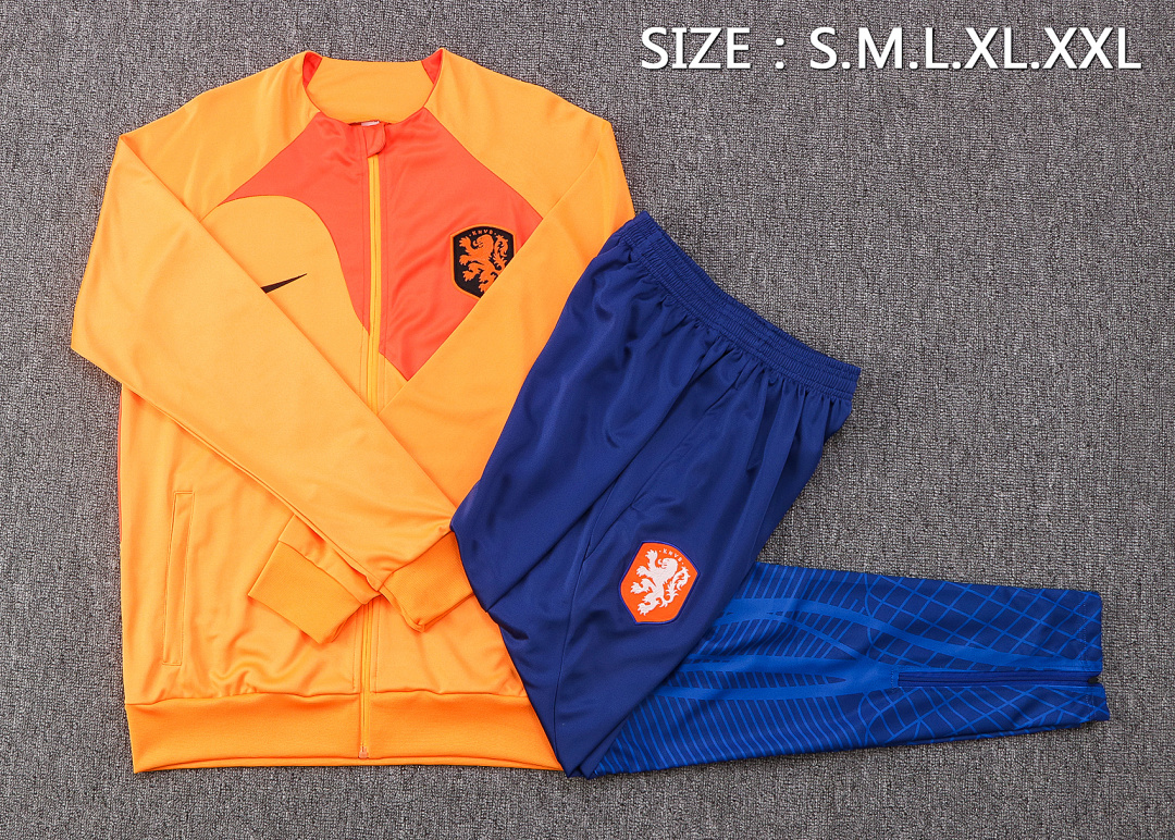 Casaco Seleção da Holanda 2026/27 — Amarelo 2