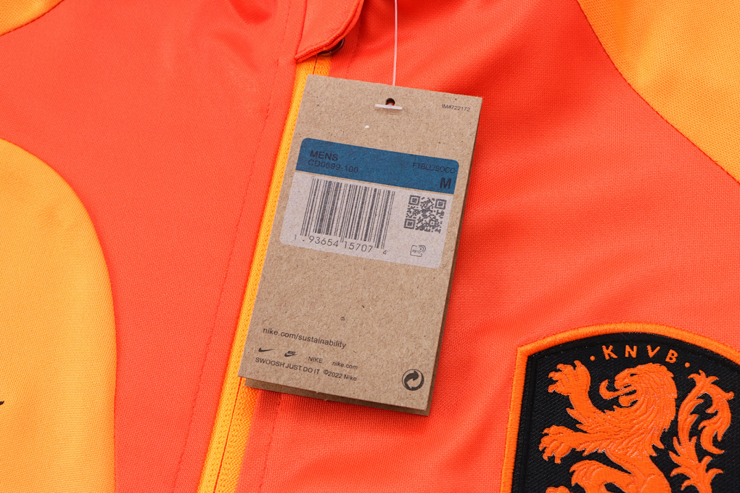 Casaco Seleção da Holanda 2026/27 — Amarelo 4