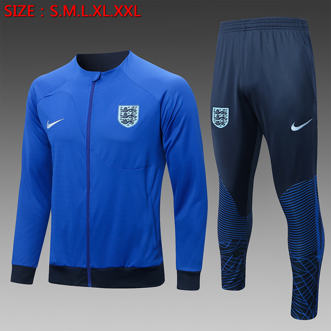 Casaco Seleção da Inglaterra 2026/27 — Azul Colorido 1
