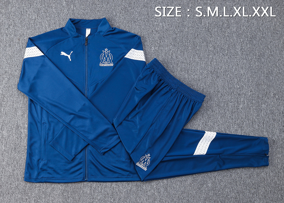 Casaco Marseille 2026/27 — Azul Colorido 2