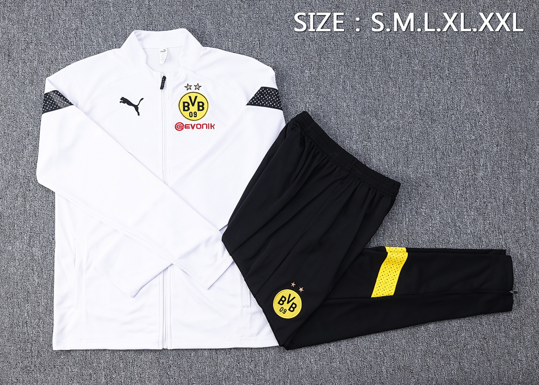 Casaco Borussia Dortmund 2026/27 — Branco 2