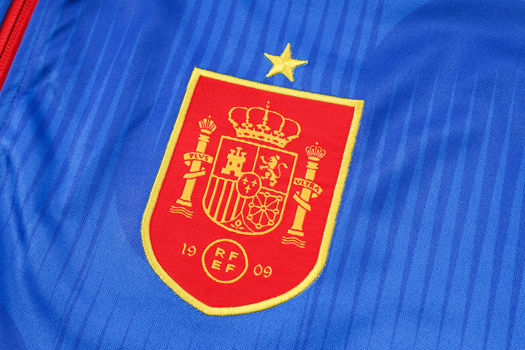 Casaco Seleção da Espanha 2026/27 — Azul Colorido 10