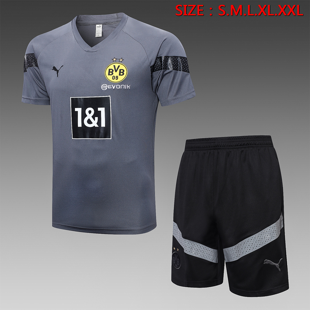 Fato de Treino Borussia Dortmund 2026/27 — Cinza 1