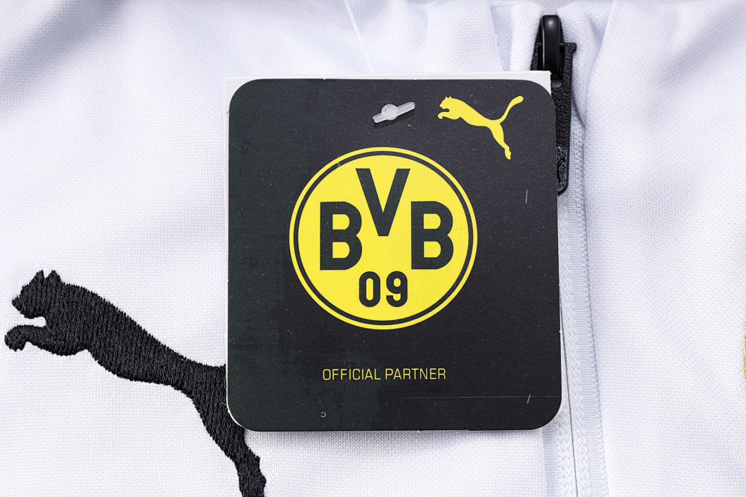 Fato de Treino Borussia Dortmund Manga Longa 2026/27 — Branco 4