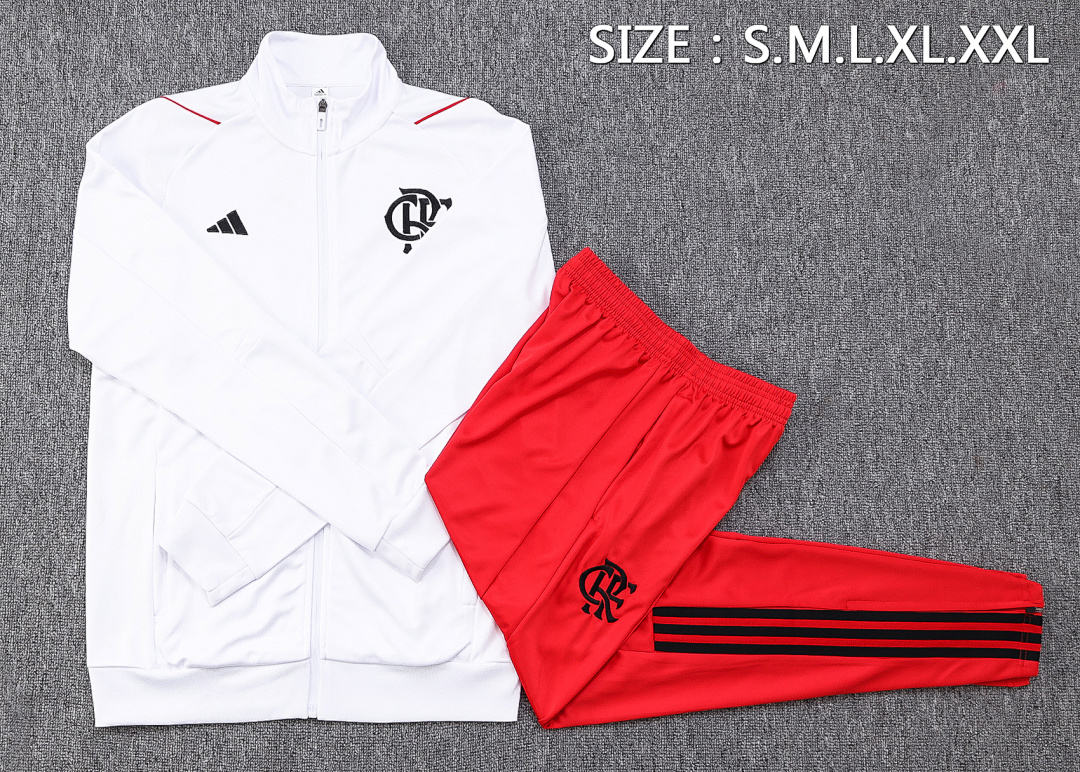 Casaco Flamengo 2026/27 — Branco 2