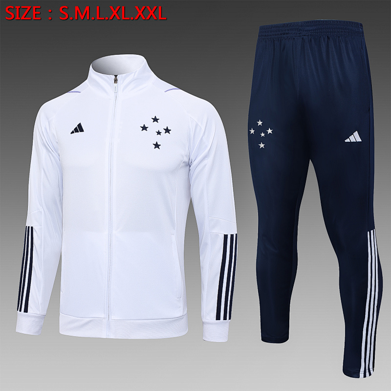 Casaco Cruzeiro 2026/27 — Branco 1