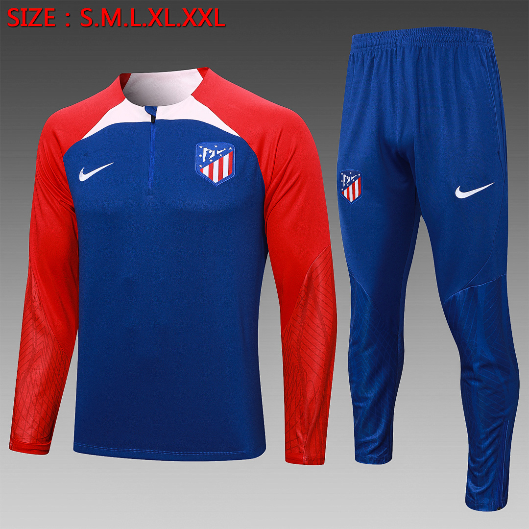 Fato de Treino Atletico Madrid Manga Longa 2026/27 — Azul Colorido 1