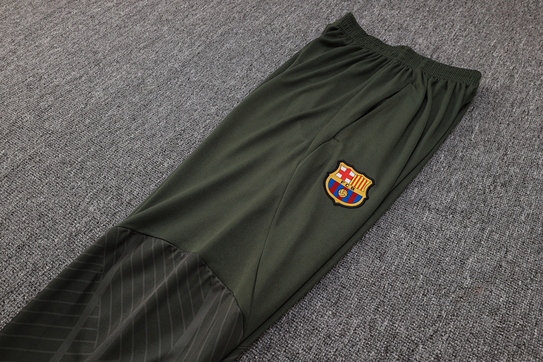 Fato de Treino Barcelona Manga Longa 2026/27 — Verde Escuro 4