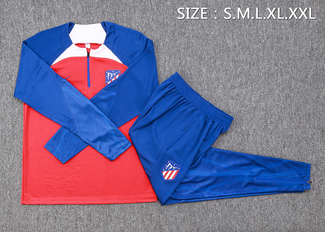 Fato de Treino Atletico Madrid Manga Longa 2026/27 — Vermelho 2