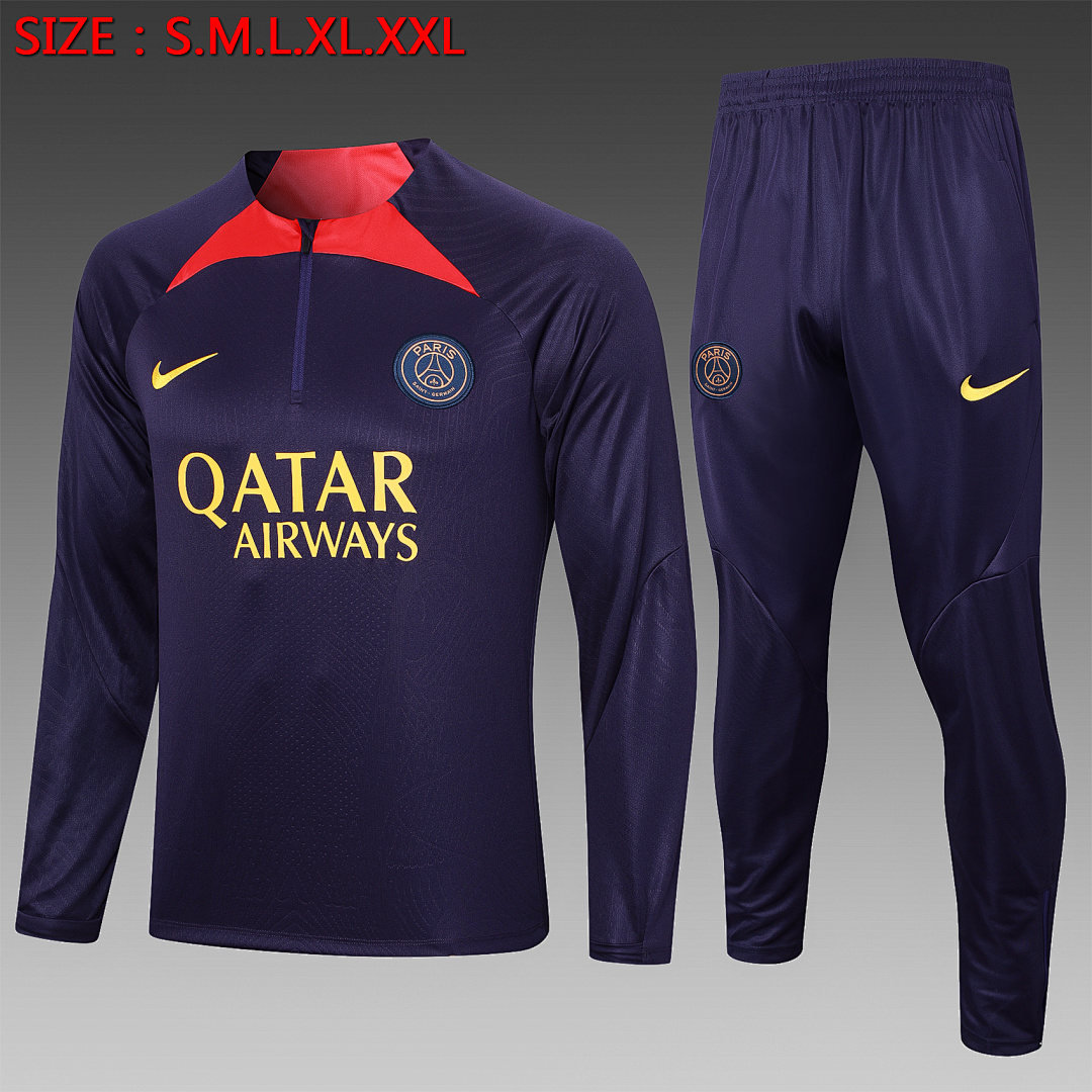 Fato de Treino PSG Manga Longa 2026/27 — Roxo 1