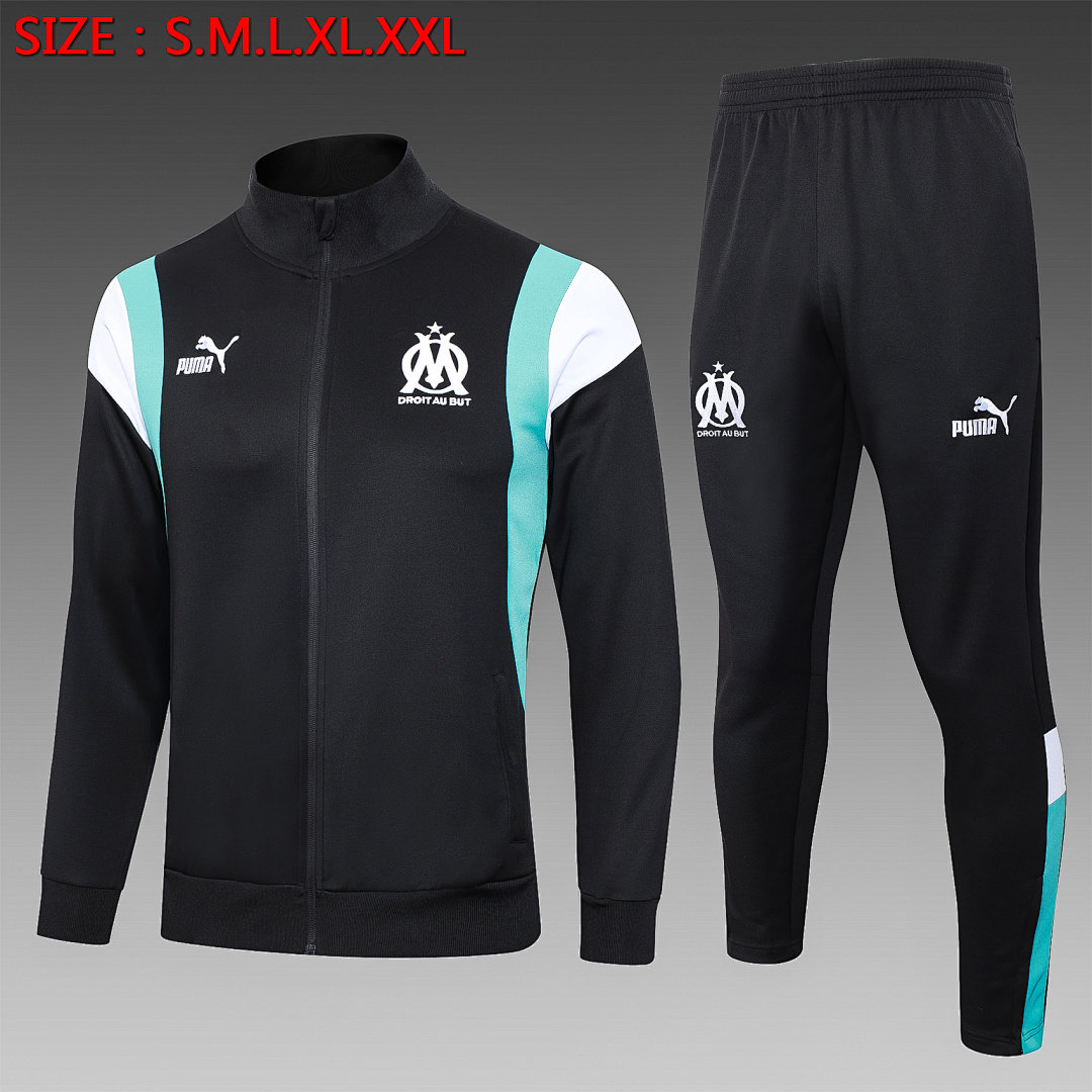 Casaco Marseille 2026/27 — Preto 1