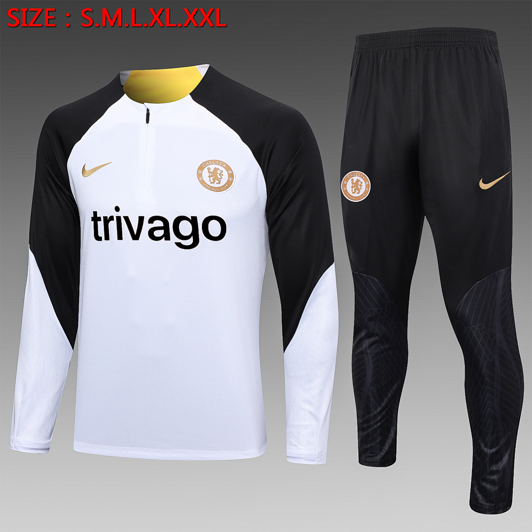 Fato de Treino Chelsea Manga Longa 2026/27 — Preto 1