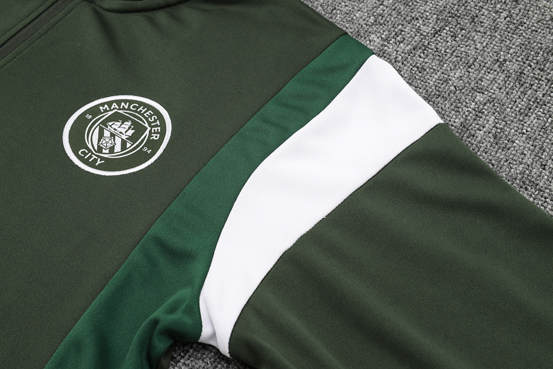 Fato de Treino Manchester City Manga Longa 2026/27 — Verde Escuro 10